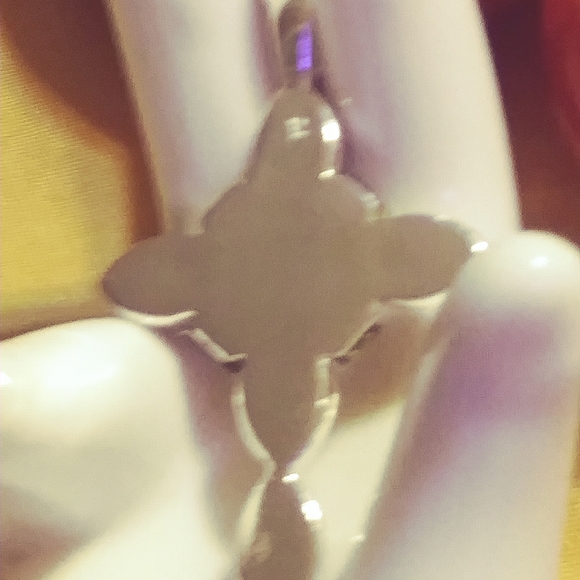 MASSIVE *BALTIC AMBER* MULTI CROSS PENDANT. 2.5" - Picture 3 of 3